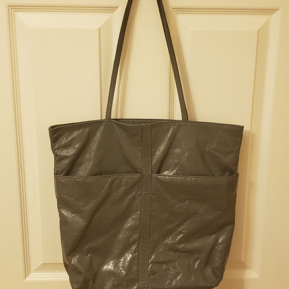 Gray Latico tote (genuine leather)